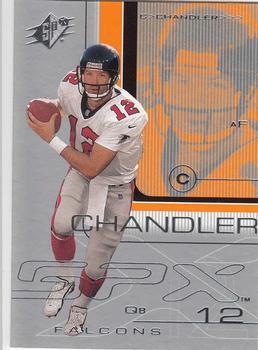 Chris Chandler #4 Football Cards 2001 Spx