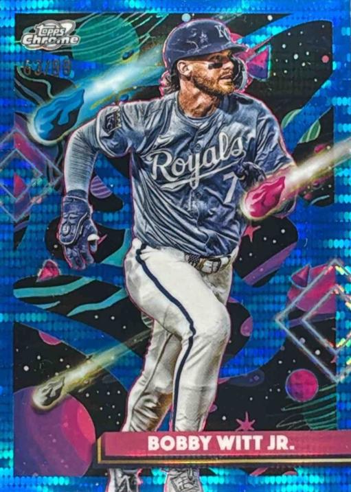 Bobby Witt Jr. [Blue Moon Refractor] #25 Prices | 2025 Topps 