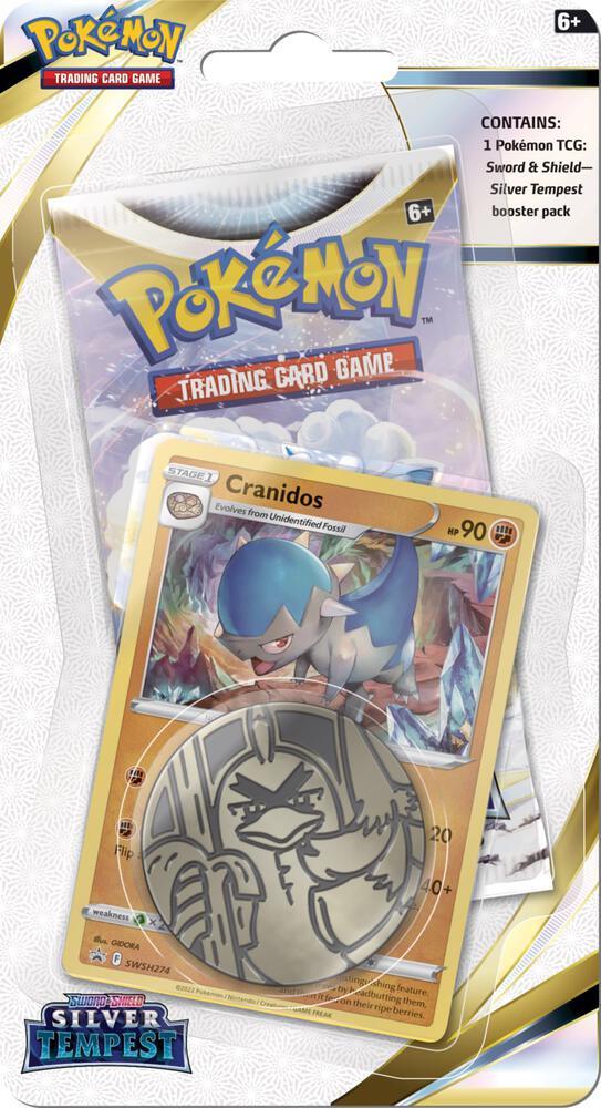 Cranidos Checklane Blister Pokemon Silver Tempest