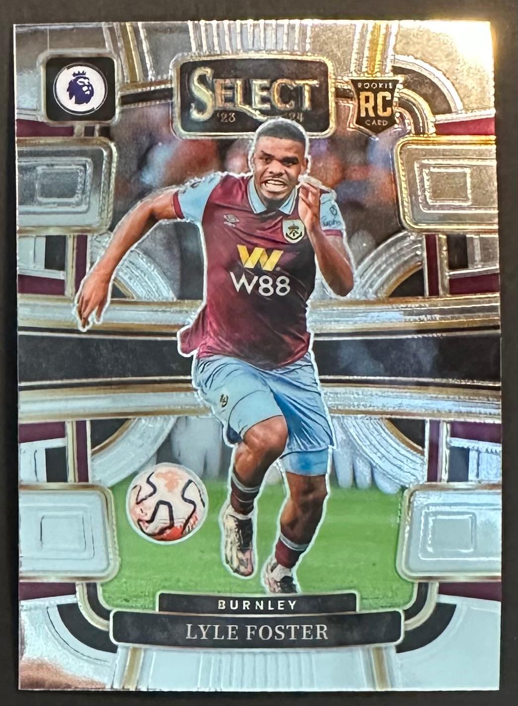 Lyle Foster #26 Soccer Cards 2023 Panini Select Premier League