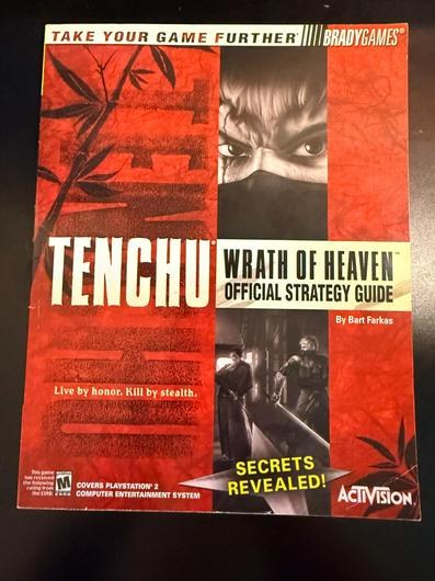 Tenchu Wrath of Heaven [Bradygames] | Item only | Strategy Guide