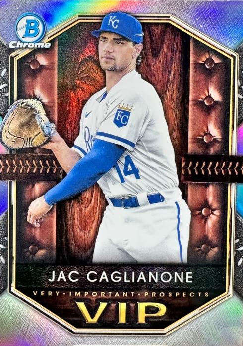 Jac Caglianone #VIP-11 Baseball Cards 2025 Bowman Very Important Prospects
