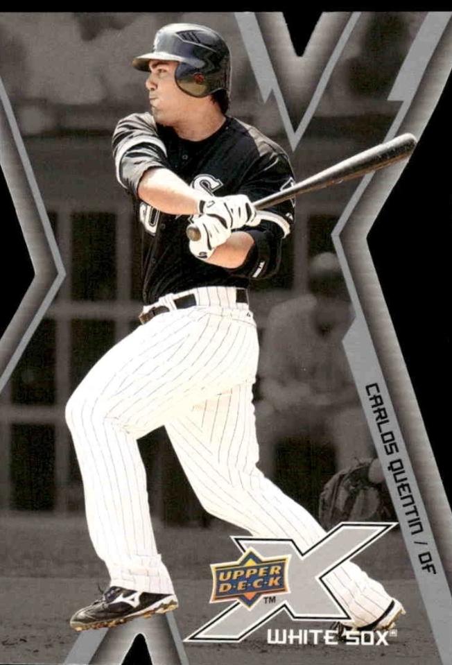 Carlos Quentin #22 Baseball Cards 2009 Upper Deck X