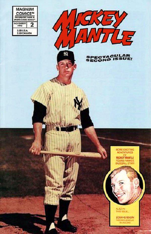 Mickey Mantle #2 (1992) Comic Books Mickey Mantle