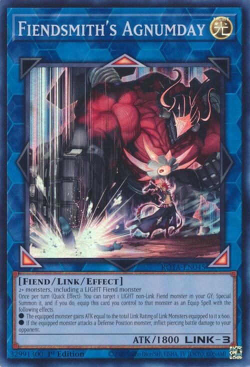Fiendsmith's Agnumday ROTA-EN045 YuGiOh Rage of the Abyss