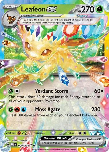 Leafeon ex #6 Cover Art