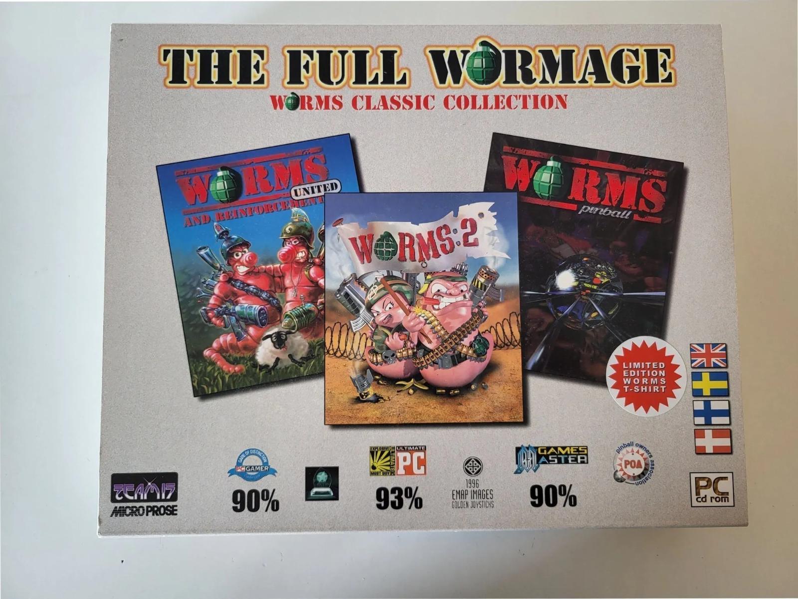 The Full Wormage: Worms Classic Collection PC Games