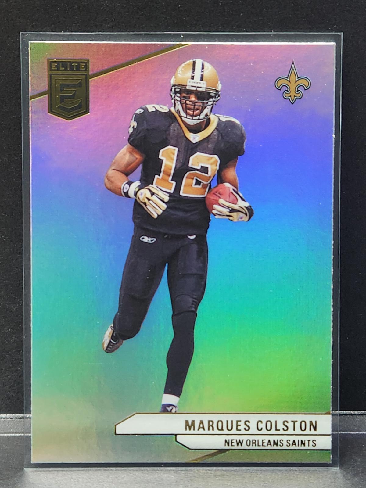Marques Colston #25 Football Cards 2024 Panini Donruss Elite