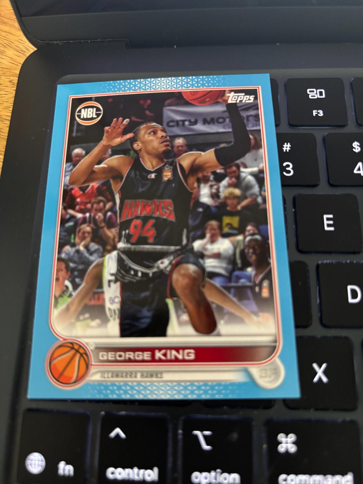 George King [Blue] #36
