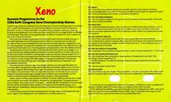 Full Cover Back | Xeno ZX Spectrum