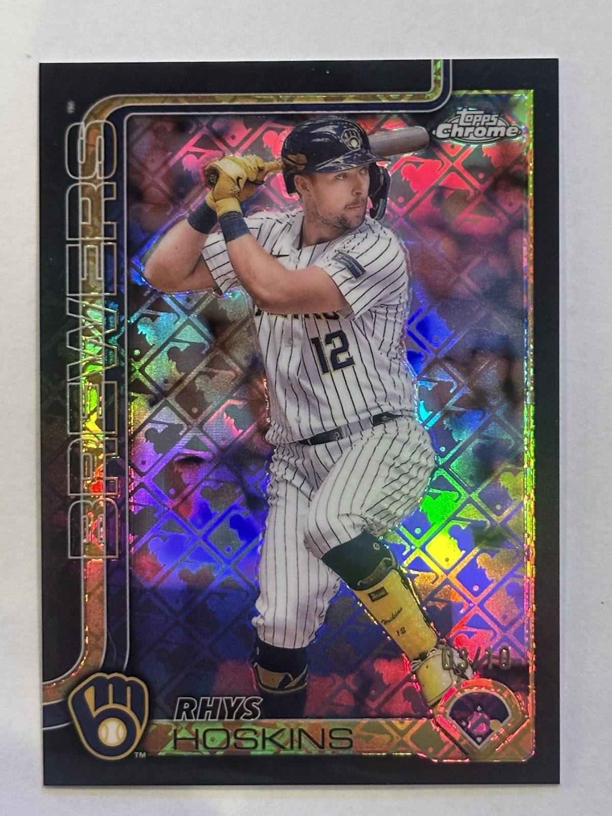 Rhys Hoskins [Black Refractor] #98