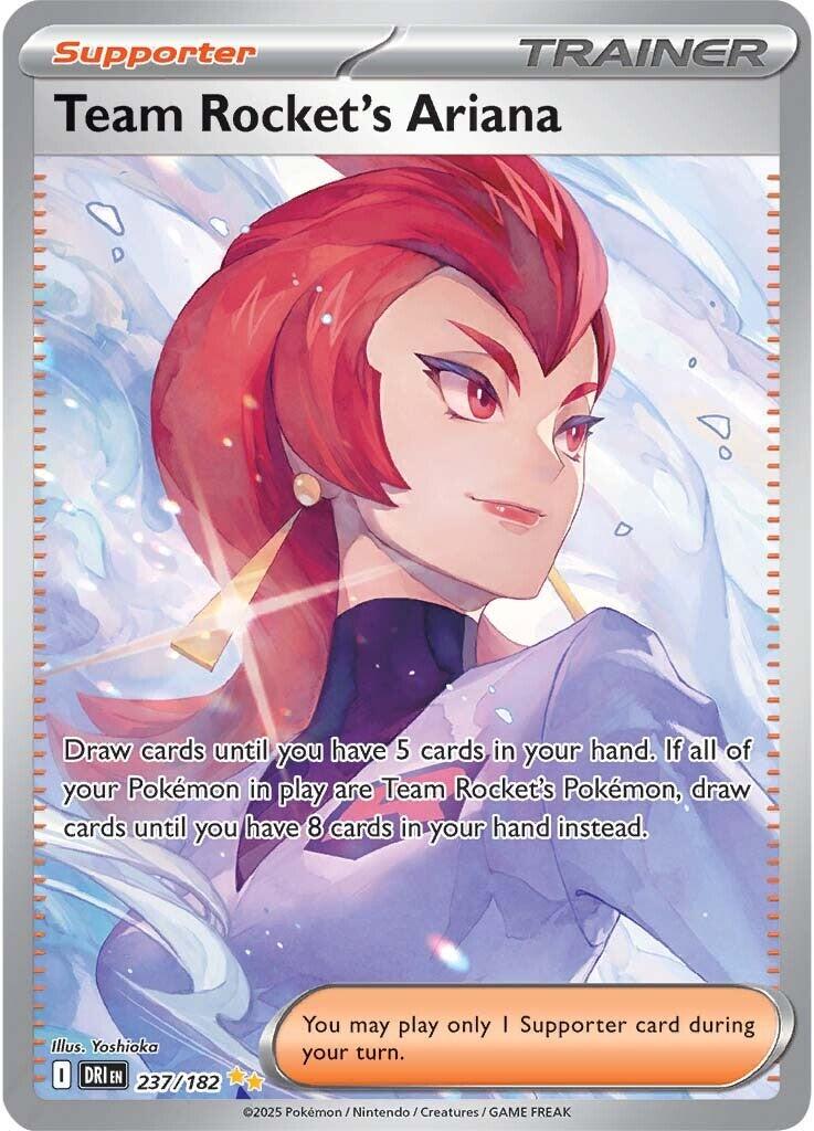 Team Rocket's Ariana #237 Pokemon Destined Rivals