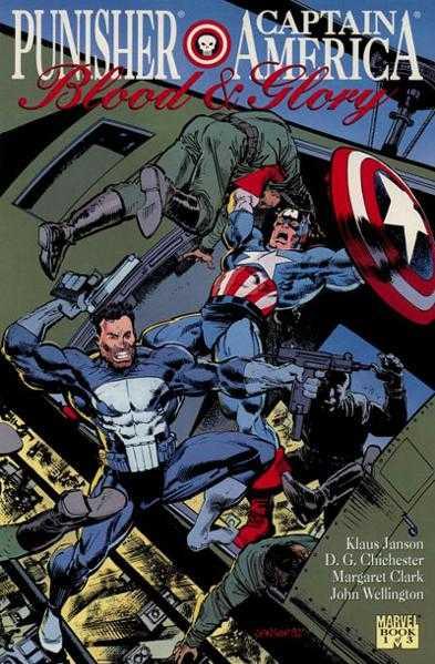 Punisher / Captain America: Blood & Glory #1 (1992) Comic Books Punisher / Captain America: Blood & Glory