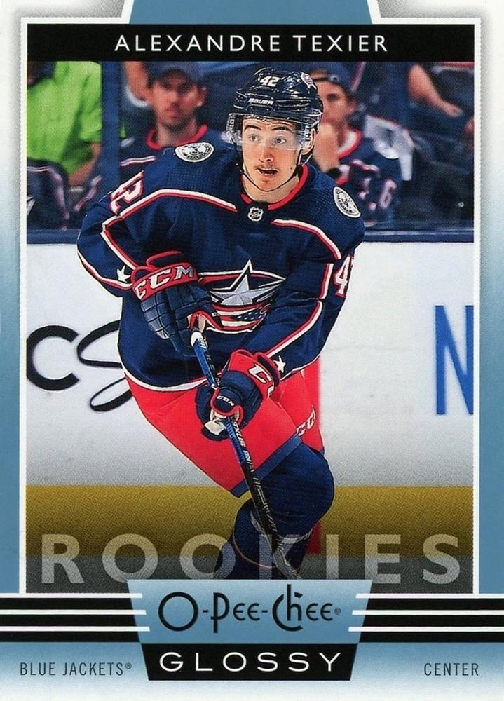 Alexandre Texier #R-7 2019 Upper Deck O Pee Chee Glossy Rookies Hockey