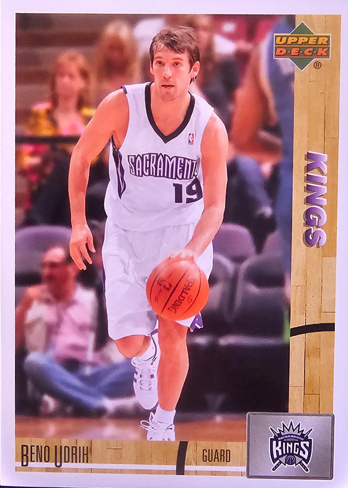 Beno Udrih #119 Basketball Cards 2008 Upper Deck Lineage