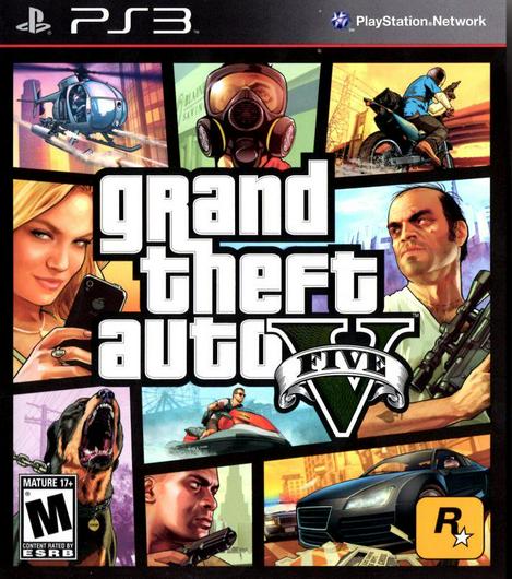 Grand Theft Auto V Cover Art