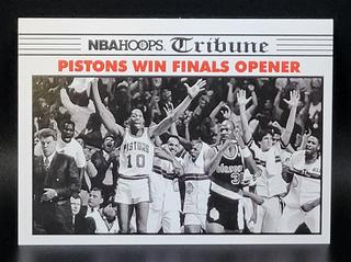 Pistons Win Finals Opener