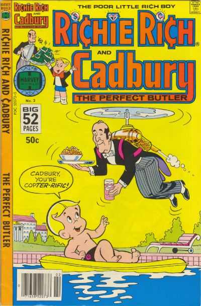 Richie Rich and Cadbury #2 (1978) Comic Books Richie Rich And Cadbury