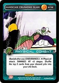Namekian Crushing Slam S76 Dragon Ball Z Premier Set