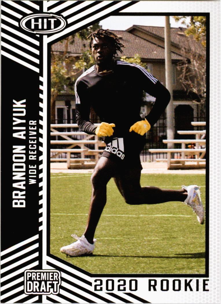 Brandon Aiyuk #80 Football Cards 2020 Sage Hit