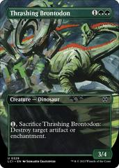 Thrashing Brontodon [Borderless Foil] #329