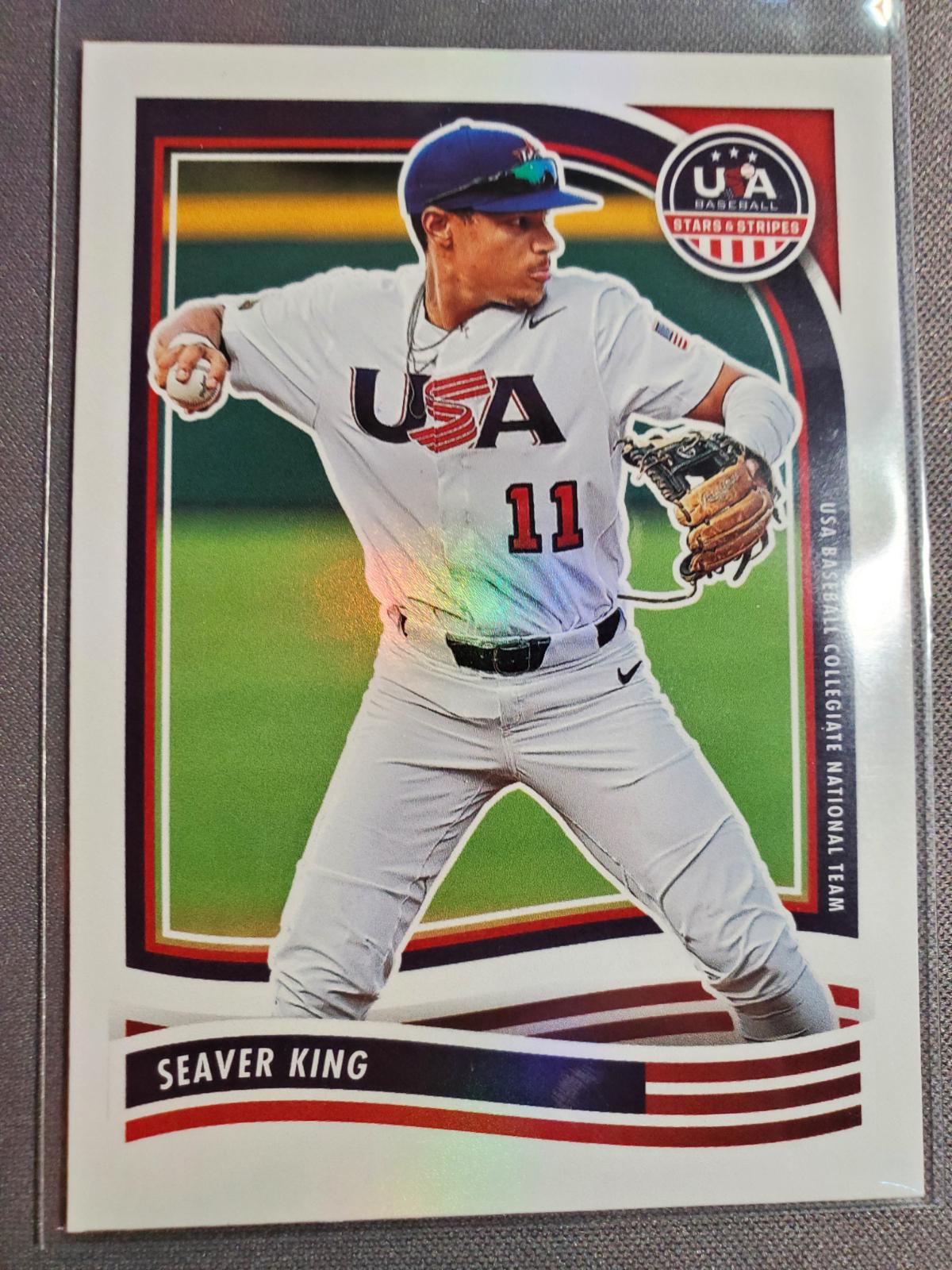 Seaver King #63 2024 Panini Stars & Stripes Baseball