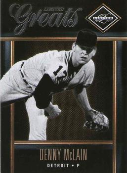 Denny McLain #3 2011 Panini Limited Baseball Greats