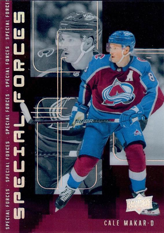 Cale Makar #SF-4 Hockey Cards 2023 Upper Deck Special Forces