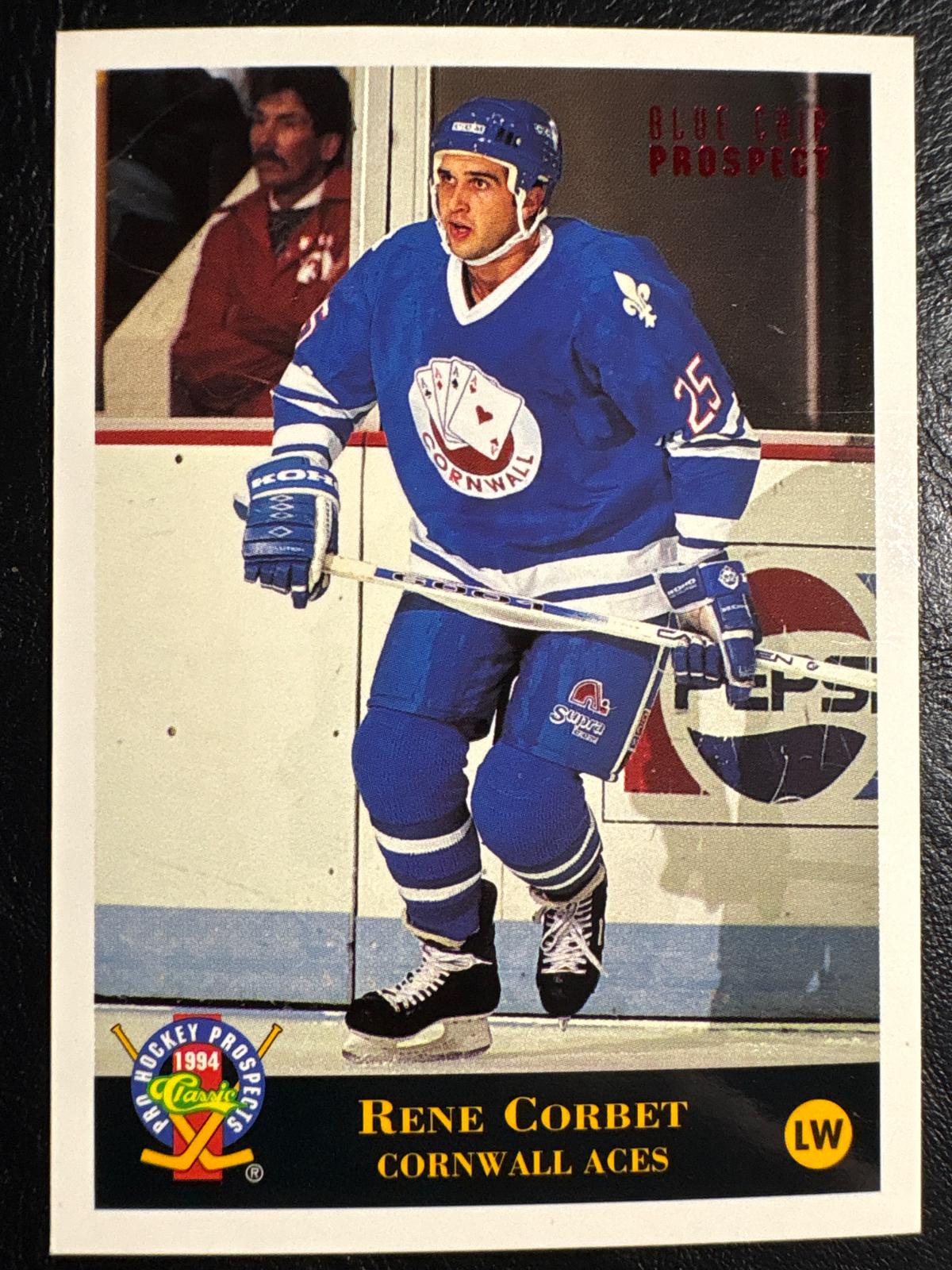 Rene Corbet #130 1994 Classic Pro Hockey Prospects