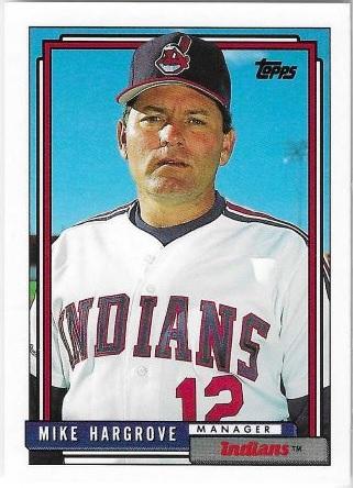 Mike Hargrove #609 Baseball Cards 1992 Topps