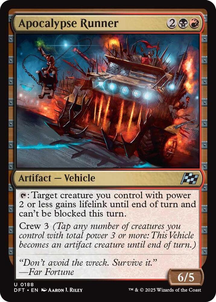 Apocalypse Runner (Magic Aetherdrift)