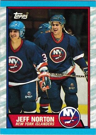 Jeff Norton #120 Hockey Cards 1989 Topps