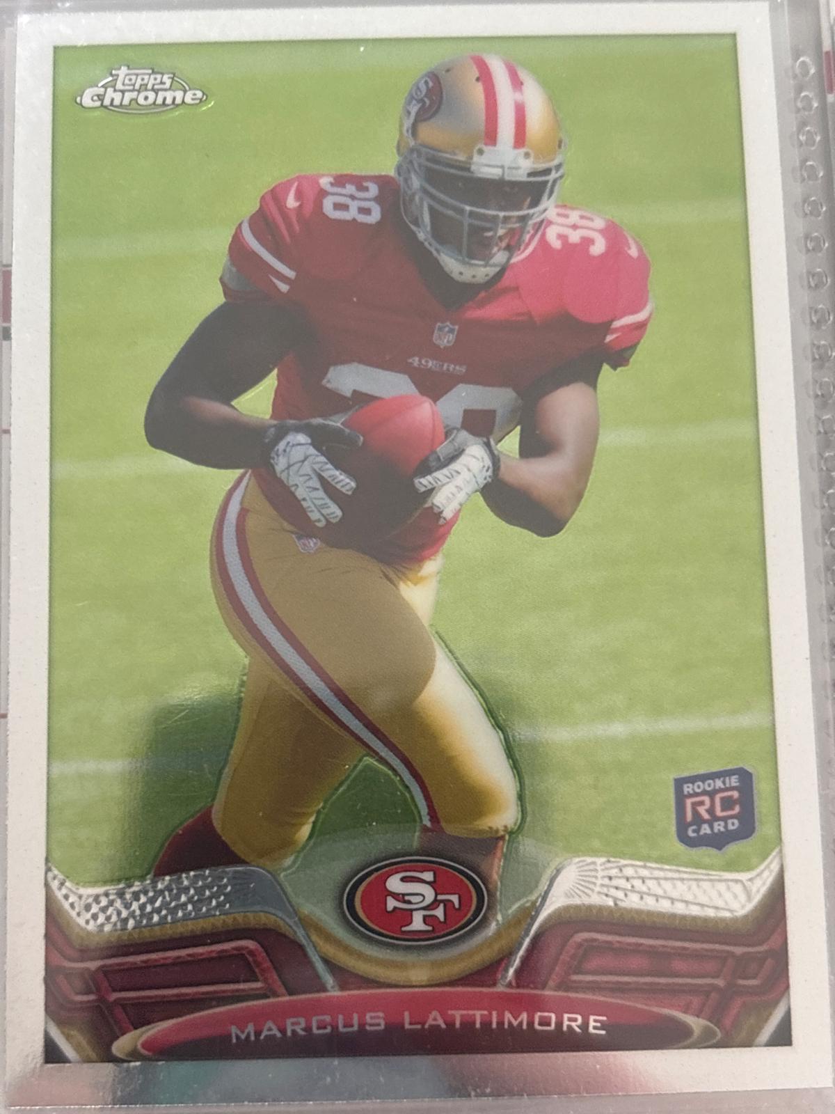 Marcus Lattimore #170 Football Cards 2013 Topps Chrome