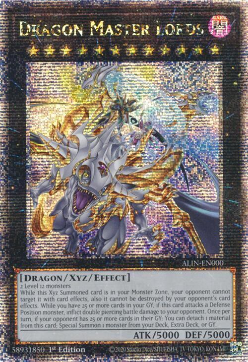 Dragon Master Lords ALIN-EN000 YuGiOh Alliance Insight