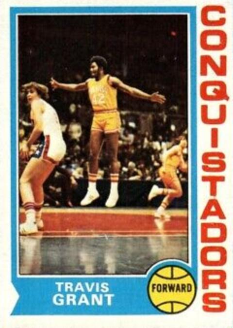 Travis Grant #259 Basketball Cards 1974 Topps