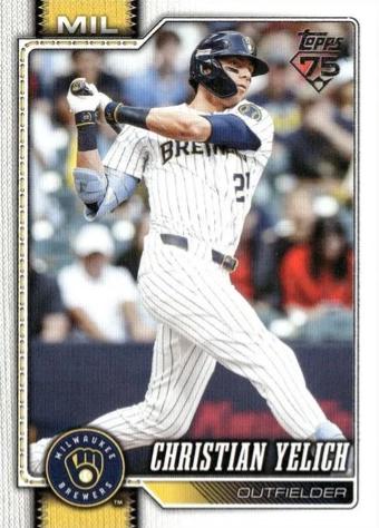 2026 Topps Christian Yelich #154 card