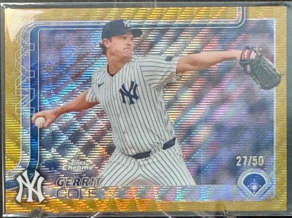 Gerrit Cole [Gold Refractor] #110