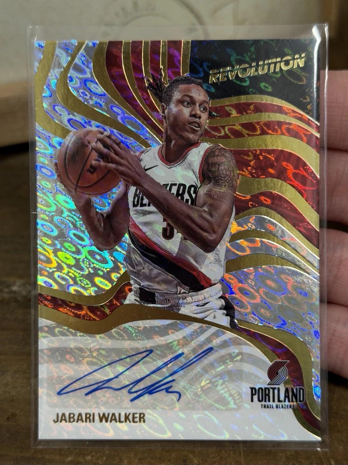 Jabari Walker #RS-JAW 2024-25 Panini Revolution Basketball Revolution Signatures