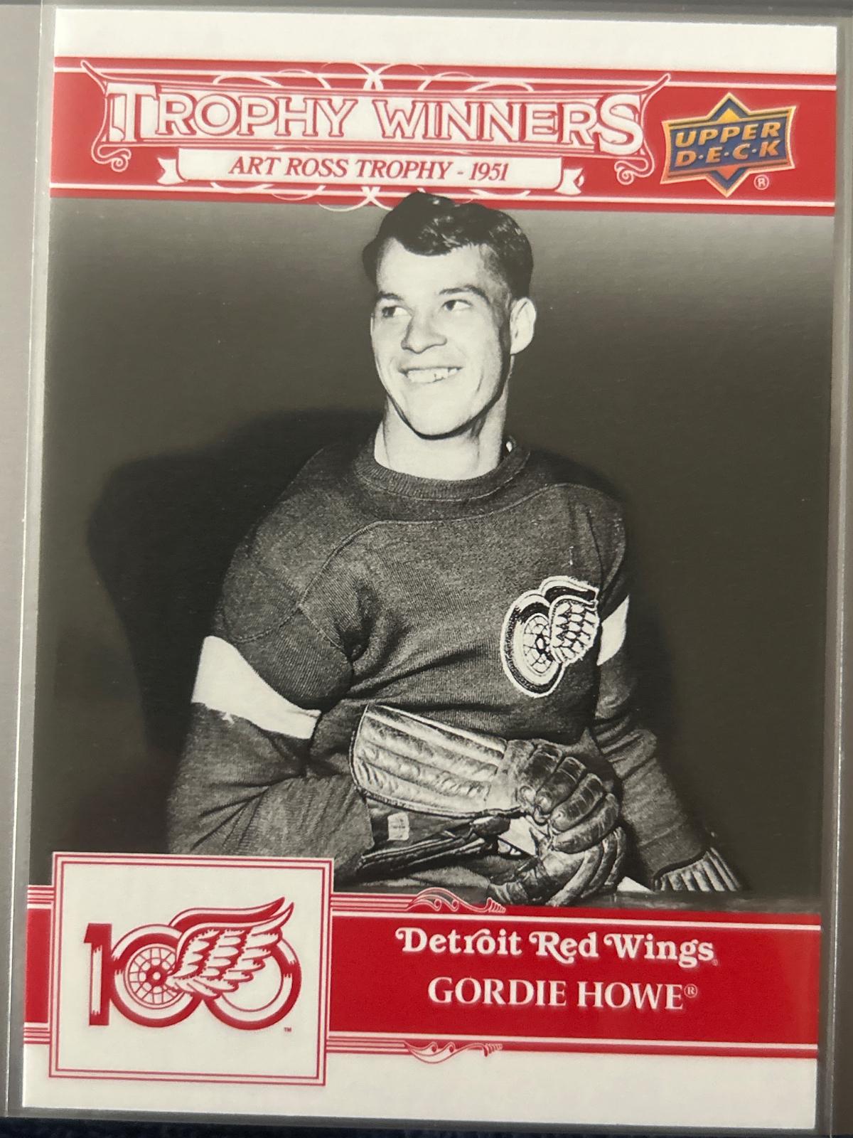 Gordie Howe #135 2025 Upper Deck Detroit Red Wings Centennial Hockey