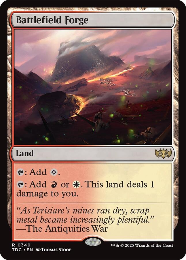 Battlefield Forge #340 Magic Tarkir: Dragonstorm Commander