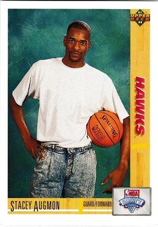 Stacey Augmon #5 Basketball Cards 1991 Upper Deck