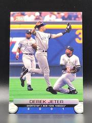 Derek Jeter #30 Baseball Cards 2001 Stadium Club Prices
