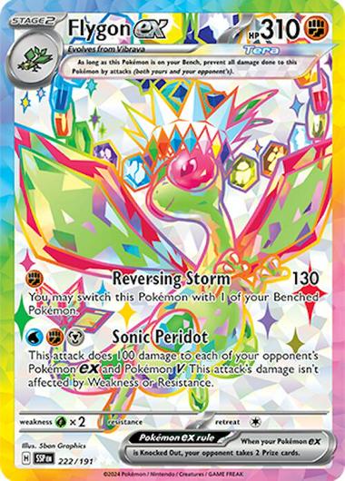 Flygon ex #222 Cover Art