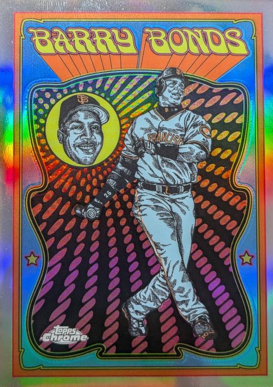 Barry Bonds #UV-13 Prices | 2025 Topps Chrome Ultra Violet All