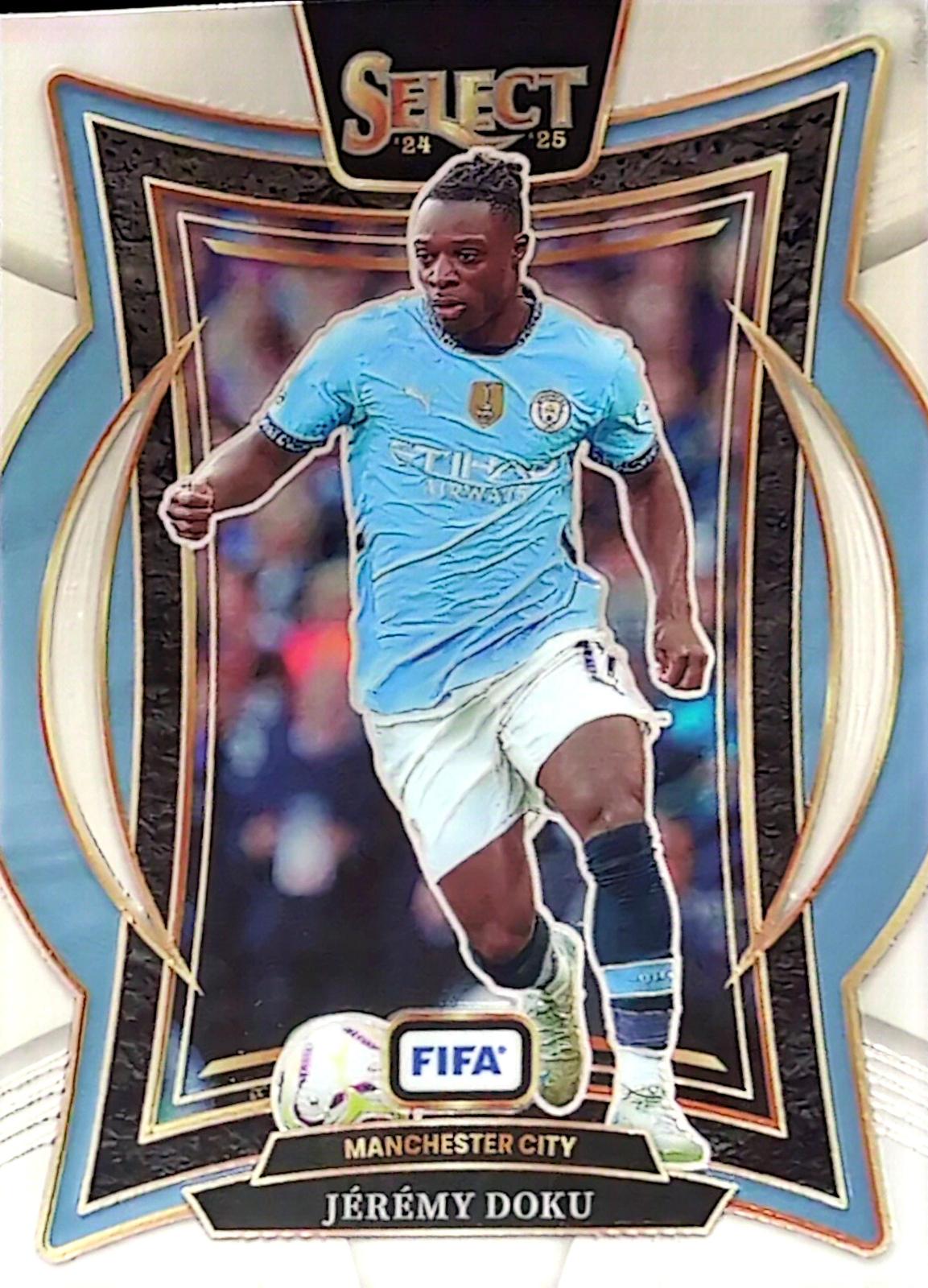 Jeremy Doku #24 2024 Panini Select FIFA