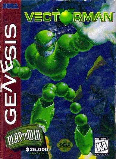 Vectorman Cover Art
