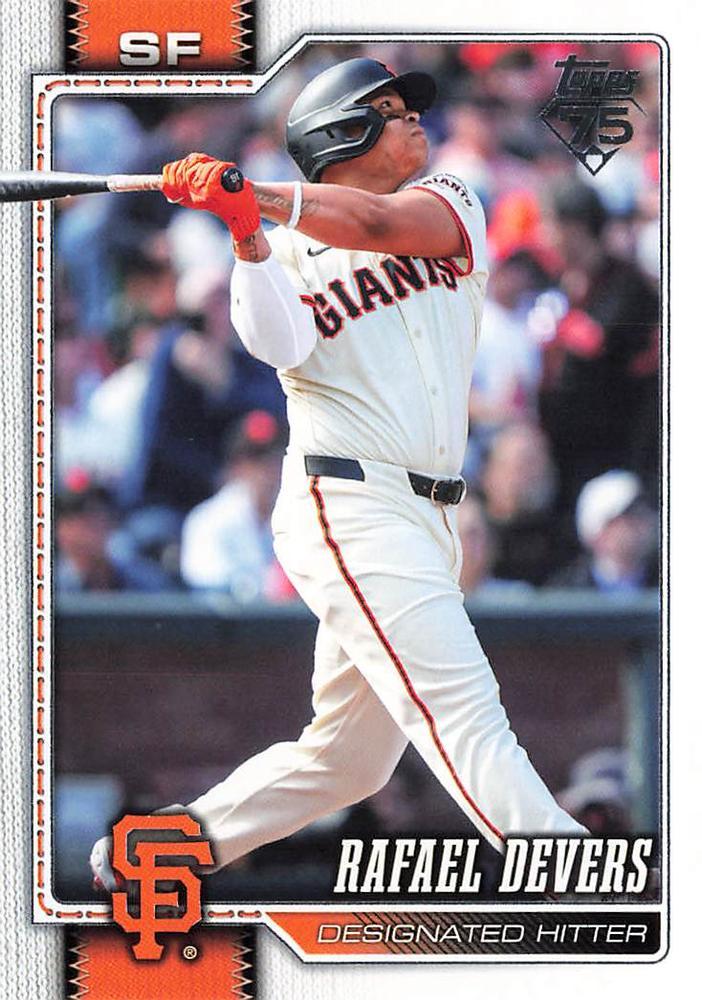 Rafael Devers #219 Prices | 2026 Topps | Baseball Cards