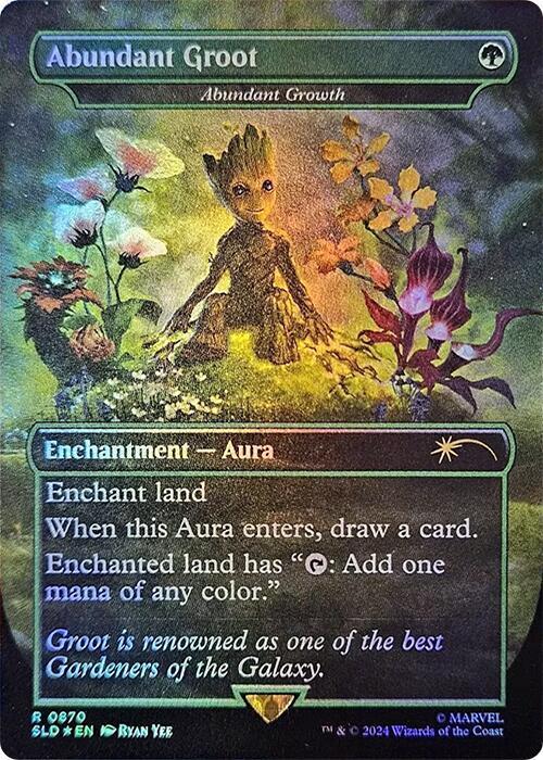 Abundant Growth #870 Magic Secret Lair Drop