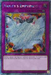 Vanity's Emptiness [Platinum Secret Rare] RA03-EN246