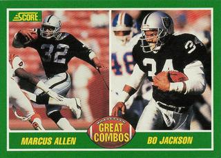 Bo Jackson, Marcus Allen